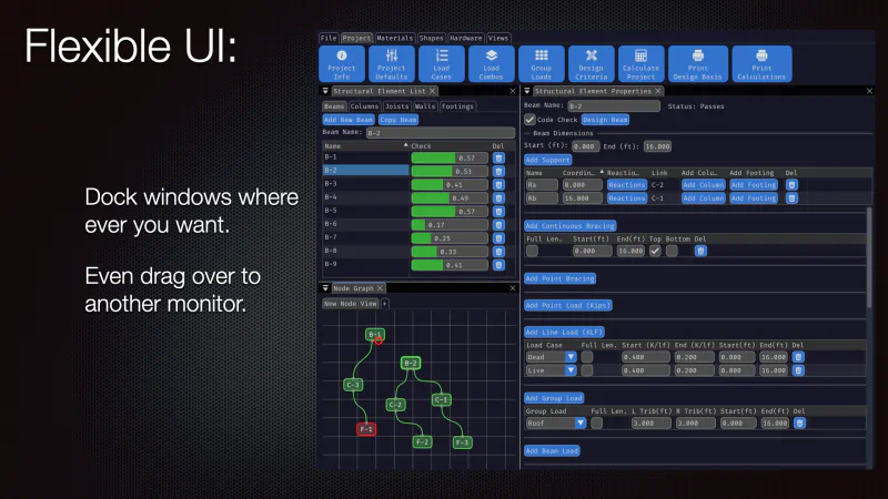 Flexible UI