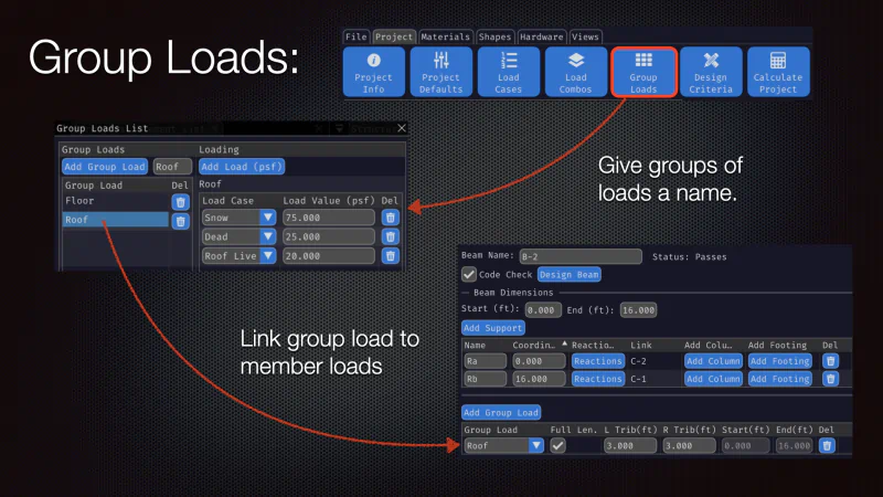 Group load